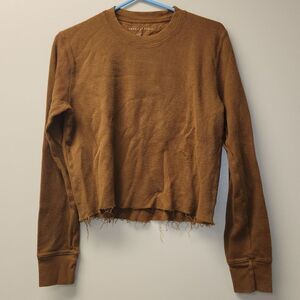 American Eagle Ribbed Standard Fit Shirt XS